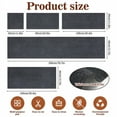 thumbnail image 2 of ACDANC Cat Wall Scratcher Mat, Anti Cats Scratch Furniture Couch Carpet Corner Protector for Indoor, Trimmable Cat Scratching Pad Board Sofa Replacement 40*100Cm, 2 of 7