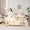 Off-White, variant on Homewish Vintage Western Flower Twin Bedding Sets 7-Piece, Chic Pearl Bedding Comforter Set, Teens Kids Girls Female Reversible Sheet Sets, Lightweight Room Decor