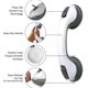 thumbnail image 2 of Safety Bathtub Handle Bathroom Shower Suction Cup Handle, Removable Toilet Tub Support Handle Bathroom Support Handle, 2 of 5