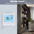 thumbnail image 3 of Smart Smart Tuya WiFi Thermostat 3A Digital Programmable LCD Display Underfloor Heating Temperature Controller Digital Intelligent Wall Thermostat for Water Heating, 3 of 7