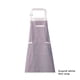 thumbnail image 5 of Bewildely Delantal para hornear Bolsillos ajustables Cocina Chef Cocina Sin mangas Media longitud Babero Restaurante Adulto Hotel Suministros Hombres Cocina y Comedor Gris blanco Bewildely HA082909-02, 5 of 6