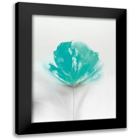 Prior, J.P. 12x14 Black Modern Framed Museum Art Print Titled - Aqua Sorbet I