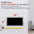 thumbnail image 3 of Ventilador Register Booster BIOWIND Quiet Smart 4x10 con mando a distancia, 3 of 7