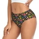 thumbnail image 2 of Fotbe Mexican Folk Art Floral Calzones Estampados para Mujer – Ropa Interior de Algodón, Cómoda, Suave y Elástica-X-Small, 2 of 6