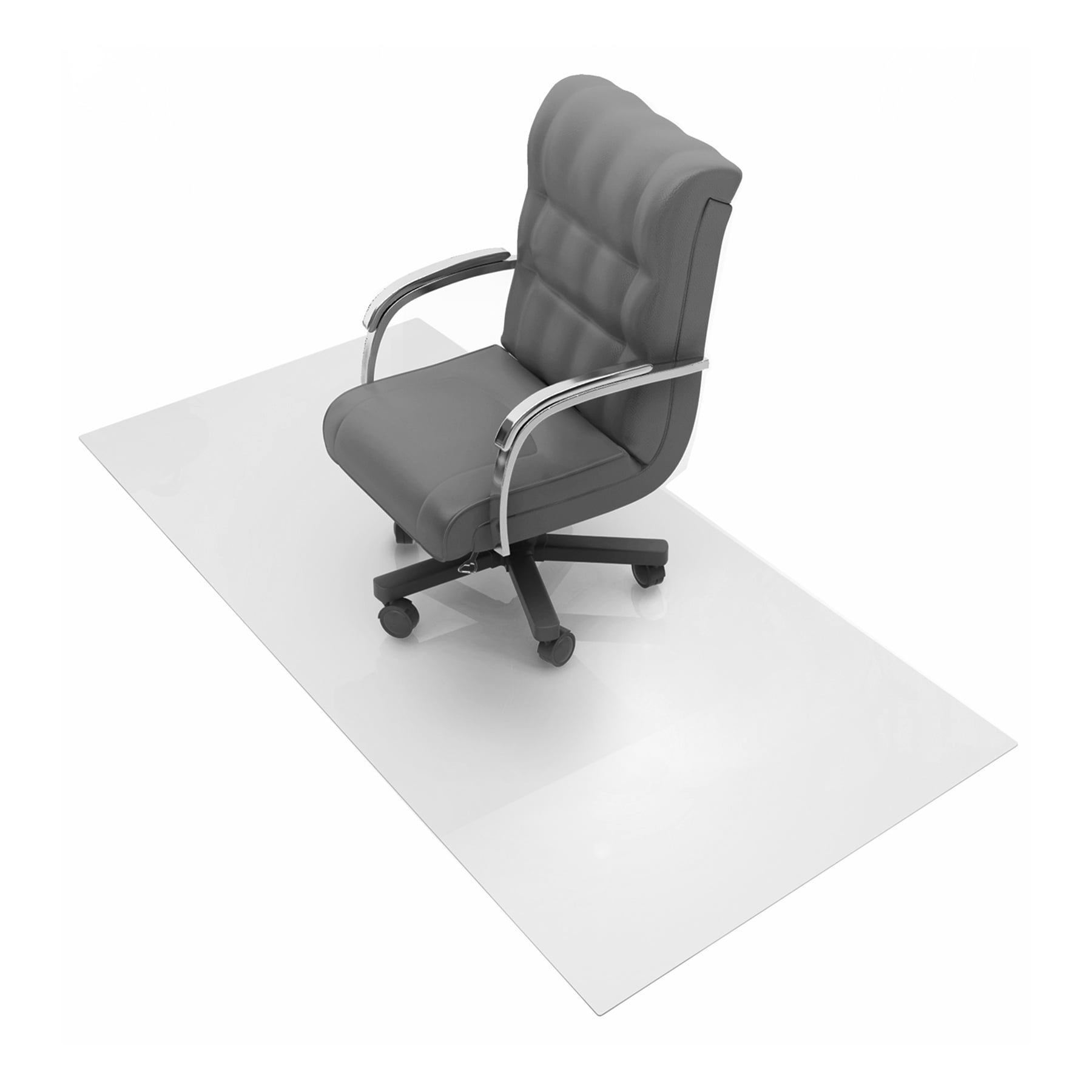 matページ Floortex® Vinyl Rectangle Chair Mat Carpets up to 1/4