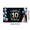 1A, variant on Yatrandify Colorful Balloons Birthday Banner Decorative Stars Cake Design Party Backdrop Happy 10th Birthday for Kids Celebration Indoor Decoration Photo Shoot