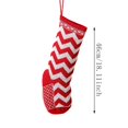 thumbnail image 6 of Knitted Festive Christmas Stocking for Christmas Tree Hanging Decor, Soft Wool Gift Sock Ornament for Fireplace Mantel and Home, 6 of 6