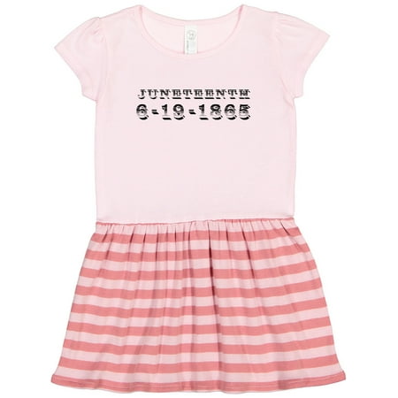 

Inktastic Juneteenth 6-19-1865 Gift Toddler Girl Dress