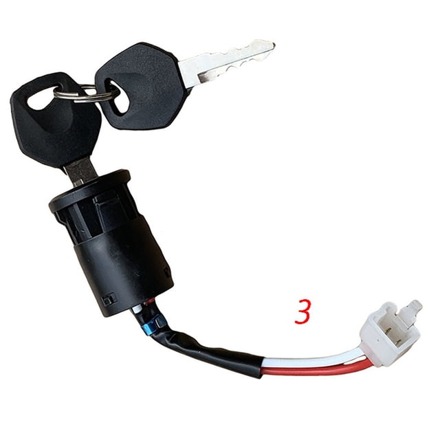 Power Supply Key Start Switch for Kids Electric Car, Ride on Toy Car Key Switch