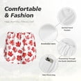 thumbnail image 4 of Balery Realistic Maple Leaf Pantalones cortos deportivos para mujer con forro y dos bolsillos, elásticos, para entrenamiento, gimnasio, yoga-Medium, 4 of 7
