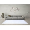 thumbnail image 3 of Ahgly Company Indoor Square Solid Blue Modern Area Rugs, 8' Square, 3 of 4