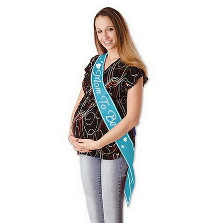 Satin Nickel Sash - Mom To Be Satin Sash