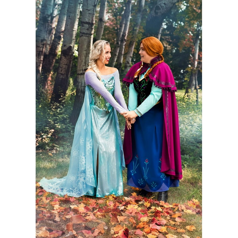 frozen blue dress for women Frozen 2: Elsa Deluxe Adult Costume