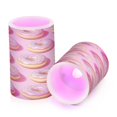 thumbnail image 7 of Yayeee Flameless Candles with Remote Flickering Battery Operated Multi Color Changing, Light Pink Doughnuts, 7 of 7