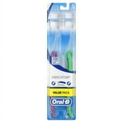 Oral-B Indicator Flat Trim Toothbrush Value Pack, 2 count