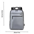 thumbnail image 2 of 1pc Fashion Casual High School Student College Student Bag Large Capacity Business Computer Backpack, 2 of 5