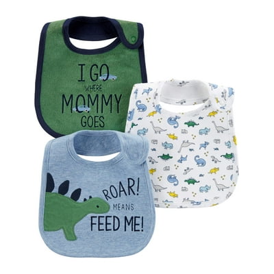 Infant boy bibs discount