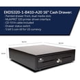 thumbnail image 2 of APG Entry Level- 16” Electronic Point of Sale Cash Drawer EKDS320-1-B410-A20, 2 of 6