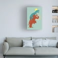 thumbnail image 3 of Canvas Wall Art - Jay Fleck 'Charge!' Wall Art for Living Room, Bedroom, or Office Décor by Trademark Fine Art - 16 x 24 Inches, 3 of 4