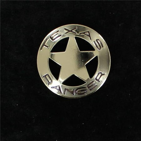 M&F Western 2803936 Texas Ranger Badge, Silver (Best Western Name Badges)