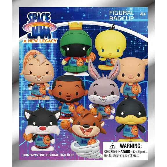 Space Jam 2 Foam Bag Clip (1 Random)