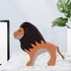 thumbnail image 5 of Simulación de Mini juguetes de animales Colección de modelos de roles interactivo Niños Decoración para hogar León, 5 of 8