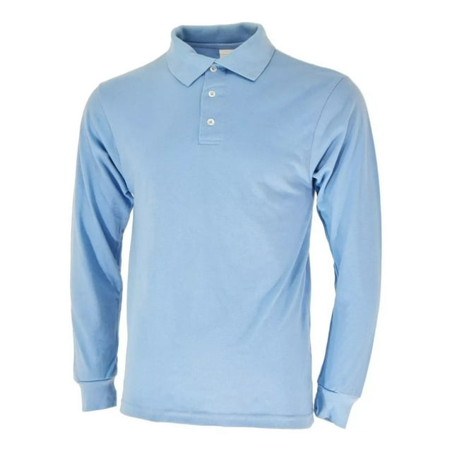 Playera Polo Manga Larga Sartex Suavizada Premium