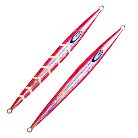 UPC: 0847029096535 | JYG Pro Fishing Stryke Jig- 80G Red