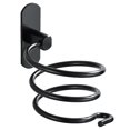 thumbnail image 2 of Wall Mounted Hair Dryer Holder black, 2 of 5