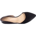 thumbnail image 2 of Womens naturalizer Samantha Pointed Toe Flats, Black Leather, 2 of 6