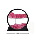 thumbnail image 3 of Moving Sand Art Hourglass Decor, Plastic Dynamic Sandscape Ornament for Home, Office Desk, Wine Cabinet, Stress Relief, Elegant Home Display, 3 of 7