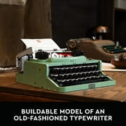 LEGO Ideas Typewriter 21327 Building Kit; Collectible Display Model for Adults That Sparks Nostalgic Memories; Unique Gift Idea for LEGO Fans, Writers and Lovers of All Things Retro (2,079 Pieces)