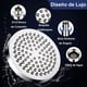thumbnail image 3 of Regaderas para Baño,Cabezal de Ducha Fija de Lluvia de Alta Presión+Ducha de Mano,Ángulo Ajustable Alcachofa Ducha con Filtro y Manguera 1.5m,Fácil de Instalar, Aumente la Presión, Ahorre Agua, 3 of 8