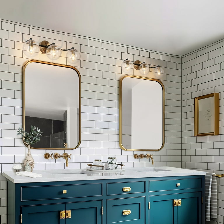 Mid Century Contemporary Bathroom Sconces Mid-Century Modern