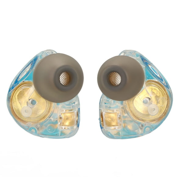 Deep HiFi Bass Detachable MMCX Earbuds,in-Ear Monitor Headphones Dual Dynamic Drivers In Ear Earphones,Noise Isolating For Musicians Singers Drummers