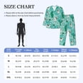 thumbnail image 4 of Fotbe Alapaca in Boho Pijama de Hombre con Estampado de Manga Larga, Conjunto de 2 Piezas, Ropa de Dormir Suave y Cómoda con Bolsillos-Large, 4 of 7