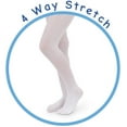 thumbnail image 4 of Jefferies Socks Girls Nylon Microfiber Smooth Classic Tights 1 Pair Pack, 4 of 4