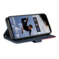 thumbnail image 4 of Case for Sony Xperia 5 II Leather Wallet Book Flip Folio Stand View Cover - Blue, 4 of 5