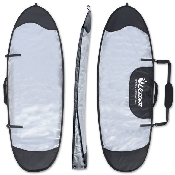 Uceder Housse de Sac de Planche de Surf et Sac de Voyage pour Planche de Surf pour Voyage en Plein Air 5 Pieds0 Pouces" 5 Pieds10 Pouces" 7 Pieds2 Pouces" 8 Pieds0 Pouces" 8 Pieds5 Pouces" 9 Pieds10 Pouces" Sac de Planche de Surf Protection Maximale pour Votre Planche de Surf(7 Pieds2'')
