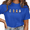 1-Blue, variant on Giffimy Women's Grey Bookish Silly Goose Reading Graphic Short Sleeve T-Shirt Soft Cotton Crewneck Top