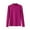 Hot Pink 1, variant on Kaemgyyd Long Sleeve Tops for Women Soft Comfy Solid Color Based Layer Shirt Cotton Mock Neck Pullover Fall Clothes