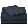 thumbnail image 2 of Spring Home 1200 Thread Count 100% Egyptian Cotton Deep Pocket Dobby Striped Sheet Set, 2 of 3