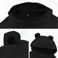 thumbnail image 5 of XMMSWDLA Women Frog Hoodie Zipper Mouth Hoodie Cute Sweatshirt for Teen Girls, 5 of 9