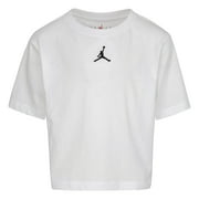 Jordan Girl's Essentials Tee (Little Kids) White 5 | XS