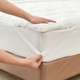 thumbnail image 2 of Ultra-Soft Cooling 2" Mattress Topper (King, White), 2 of 5