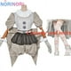 thumbnail image 3 of Disfraz de payaso de película Pennywise, disfraz de Cosplay con cambio de género, disfraz de Lolita de terror para Halloween, vestido de fantasía para mujer, conjunto completo para fiesta de carnaval, 3 of 5