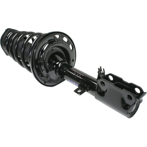 Shock Absorber and Strut Assembly Compatible with 2004-2006 Toyota Camry Rear, Passenger Side Black