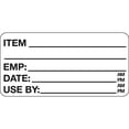 thumbnail image 2 of HUBERT Dissolvable Food Rotation Labels - 2L x 1H, 500 Per Roll, 2 of 3