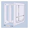 thumbnail image 4 of Dog Door Trixie Pet Products con cierre bidireccional para perros pequeños y medianos, 4 of 7