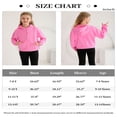 thumbnail image 2 of Adarluvy Girls Hoodies Half Zip Up Long Sleeve Pullover Sweatshirts Kids Hooded Sweatshirts With Pockets Casual Fall Winter Clothes, 2 of 9